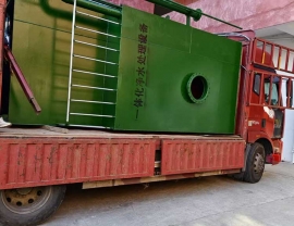 一體化淨水設備裝車發往永州